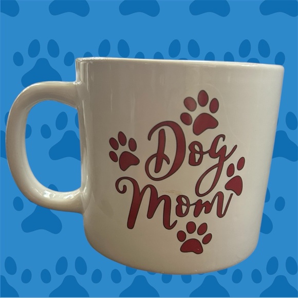 Spritz Other - Dog Mom Ceramic Mug - White and Red